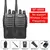 Kit Walkie Talkie de Longo Alcance Baofeng