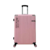 Valija carry on Trendy 20 pulgadas rígida color rosa pastel