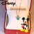 collar mickey mouse, Acero Inoxidable