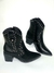 Bota Feminina Via Marte Cano Curto Western Preto