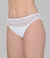 591 - PANTY MADE IN MICROFIBER AND LACE, COTTON GUSSET