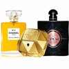 KIT PERFUMES (CHANEL #5 + LADY MILLION + BLACK OPIUM) PERFUMES DAMA