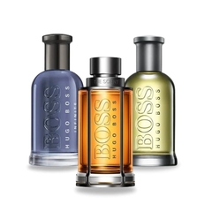 PROMO 11 PERFUME BOSS TONIC, BOSS THE SCENT MEN Y BOSS BOTTLED MEN