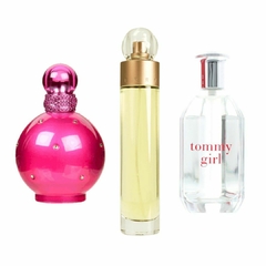 PROMO 29 (360 WOMAN, FANTASY Y TOMMY GIRL 3 PERFUMES PARA DAMA DE 100 ML) PERFUMES