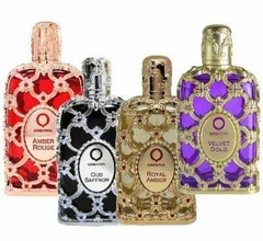 PROMO - 53(4 PERFUMES ORIENTICA AMBER ROUGE, OUD SAFRON,AMBER ROYAL, VELVET GOLD)