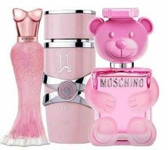 PROMO - 61(3 PERFUMES RUSH PARIS HILTON, MOSCHINO BUBBLE GUM, YARA)DAMA