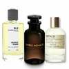 PROMO 72 (MANCERA CEDRAT BOISE 100 ML + OMBRE NOMADA LUIS VUITTON 100 ML + SANTAL 33 LE LABO) KIT PERFUMES NICHO