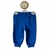 Calça moletom azul para bebês em 100% algodão, macia, confortável e estilosa. A calça possui bolso faca e punho no tornozelo garante um ajuste incrível.