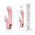 Vibrador Lilo Ponto G com Estimulador de Clitóris Recarregável