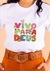 T-Shirt Vivo para Deus - comprar online