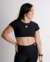 Cropped Brisa preto