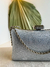 Clutch Brilho Prata - comprar online