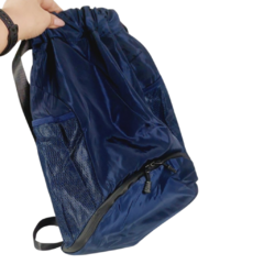 Mochila Saco Impermeável azul marinho: Estilo e Funcionalidade para Todos os Momentos - comprar online