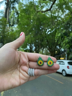 Aretes mini aguacate - comprar online