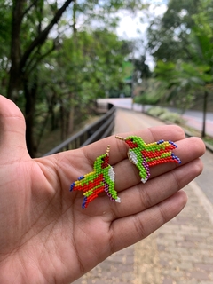 Aretes colibrí