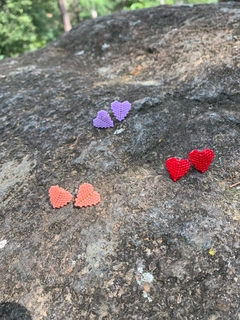 Aretes corazón