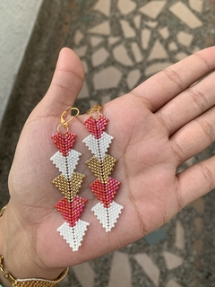 Aretes amatista pequeños