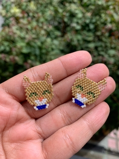 aretes de gatitos personalizados en internet