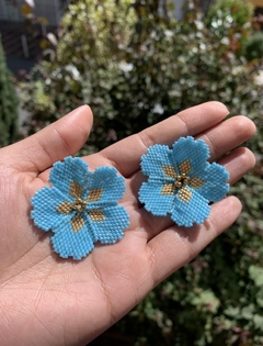 Aretes flor de jamaica - D’ebratt