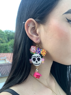 Aretes catrina - tienda online