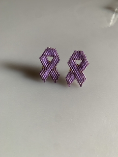 Aretes liga contra el cancer - comprar online