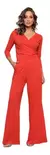 Conjunto Feminina Pantalona Transpasse Laranja (GG) - loja online