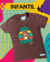 Camiseta Infantil - Seja Forte