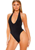 Body decote cavado - Preto - comprar online