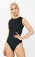 Body regata canelado - Preto - comprar online