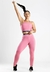 Conjunto Calça Legging Cintura Alta + Cropped Alcinha - Rosa na internet