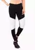 Calça Legging Fitness Detalhes E Faixas Branco - Preto - comprar online