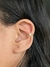 Piercing Fake Flor e Pedras Cravejadas - comprar online