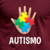 Camiseta Autismo 04 malha pv vinho - comprar online