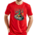 Camiseta Invaders malha pv vermelho