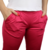 Calça feminina perna reta com pregas - comprar online