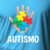 Camiseta Autismo 04 malha pv azul celeste - comprar online