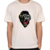 Camiseta Gorilla listening to music algodão off white