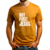 Camiseta Bust first Jesus algodão mostarda