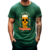 Camiseta Authentic Brewing Company 01 ... algodão verde militar