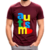 Camiseta Autismo 01 malha pv vinho