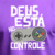 Camiseta Deus está no controle malha pv roxo - comprar online