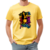 Camiseta X Treme algodão fio 30 amarelo