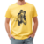 Camiseta Photograph algodão fio 30 amarelo