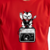 Camiseta Rock cat malha pv vermelho - comprar online