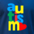 Camiseta Autismo 01 algodão fio 30 azul royal - comprar online