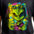 Camiseta Alien on vacation malha pv preto - comprar online