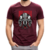 Camiseta Boss Master malha pv vinho