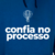 Moletom Confia no processo azul marinho - comprar online