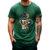 Camiseta Caveira #11 algodão verde militar