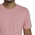 Camiseta masculina manga curta com detalhe metálico algodão - comprar online